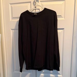 Gildan Men's Black Long Sleeve Tee